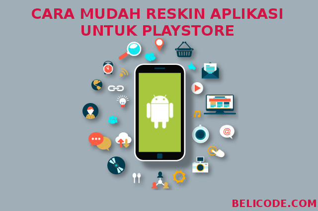 Cara Reskin App Android 